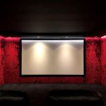 Home Cinema Projecta High Def Screen Radlett